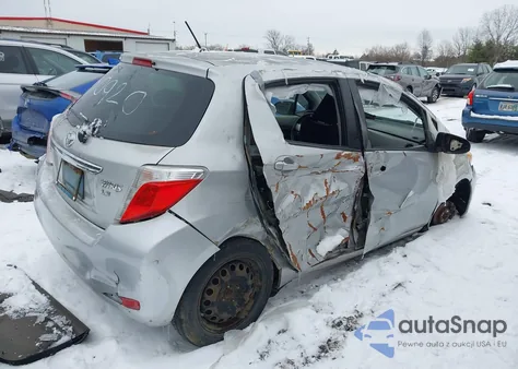 2012 Toyota Yaris Le from USA, damaged, VIN JTDKTUD30CD509207